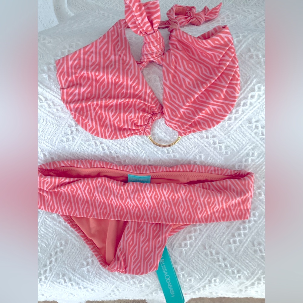 Melissa Odabash Brussels Bikini in Diamond sz 4 NWT